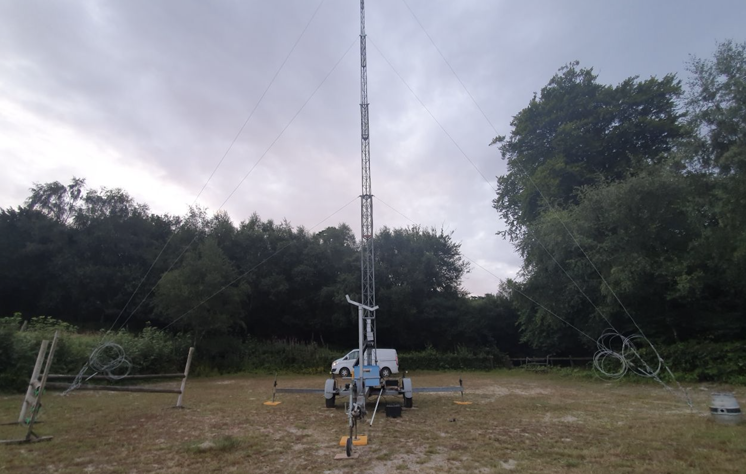 Fremar Communications Radio Mast Setup